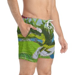 Don't Worry, Be Snappy Lagarcoste Swim Trunks