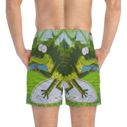 Don't Worry, Be Snappy Lagarcoste Swim Trunks