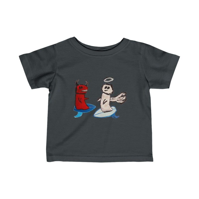 Heaven & Hell on the Beach Little Dude Tee