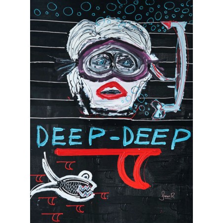 Deep Sea Original Art by Junior Rodriguez