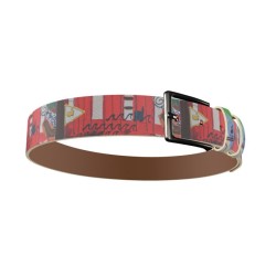 Red Hot at Augusta Napa Leather Belt by Junior Rodriguez