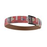 Red Hot at Augusta Napa Leather Belt by Junior Rodriguez