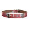 Red Hot at Augusta Napa Leather Belt by Junior Rodriguez