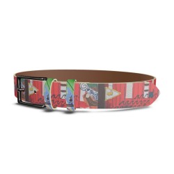 Red Hot at Augusta Napa Leather Belt by Junior Rodriguez