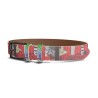 Red Hot at Augusta Napa Leather Belt by Junior Rodriguez