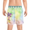 Junior's Sunrise Surf Tie-Dye Board Shorts