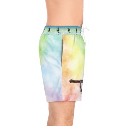 Junior's Sunrise Surf Tie-Dye Board Shorts