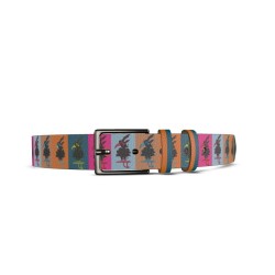 A Pop Art Belt with a Shocking Twist